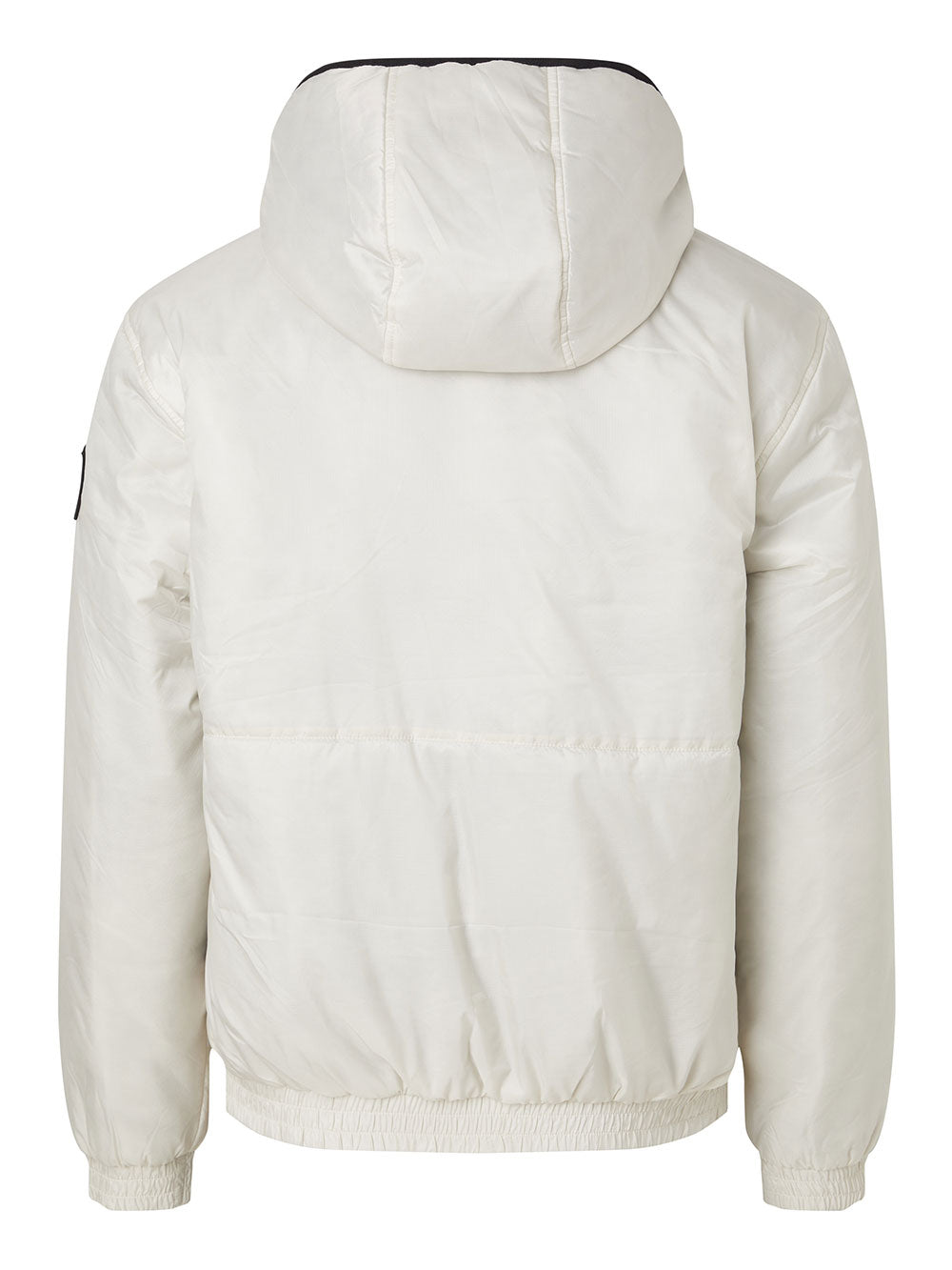 Calvin Klein Giubbino Trim Windbreaker da Uomo - Avorio