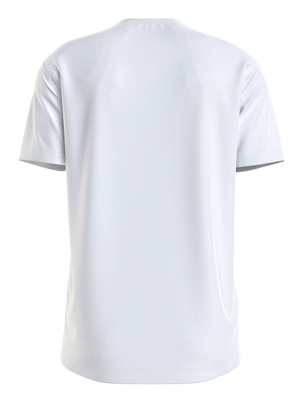 Calvin Klein T-shirt Monologo Regular da Uomo - Bianco