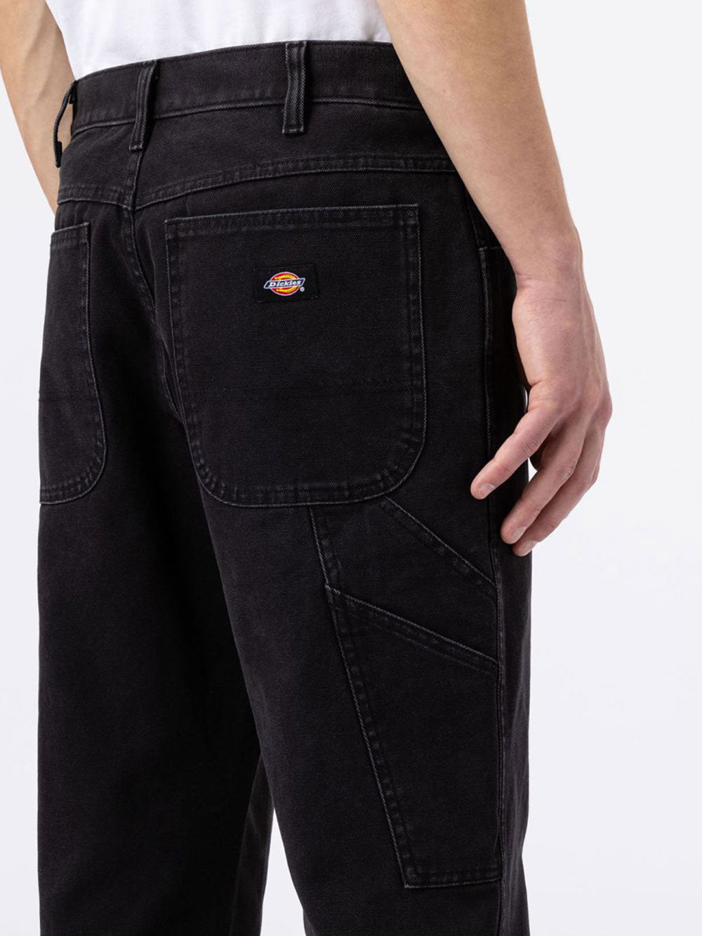 Dickies Pantalone Cargo Duck Carpenterda Uomo - Nero