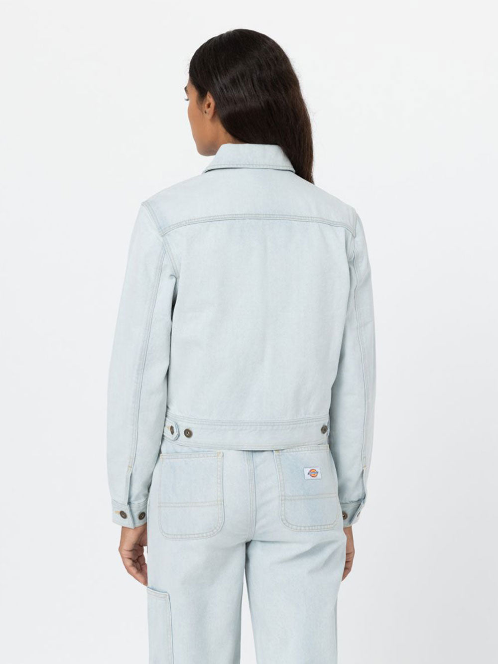 Dickies Giubbino di Jeans Madison da Donna - Celeste