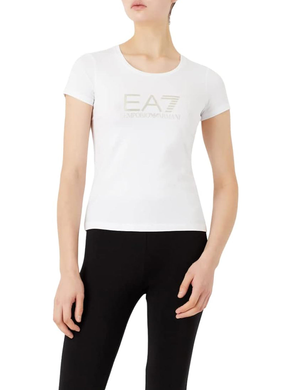 EA7 T-shirt da Donna - Bianco