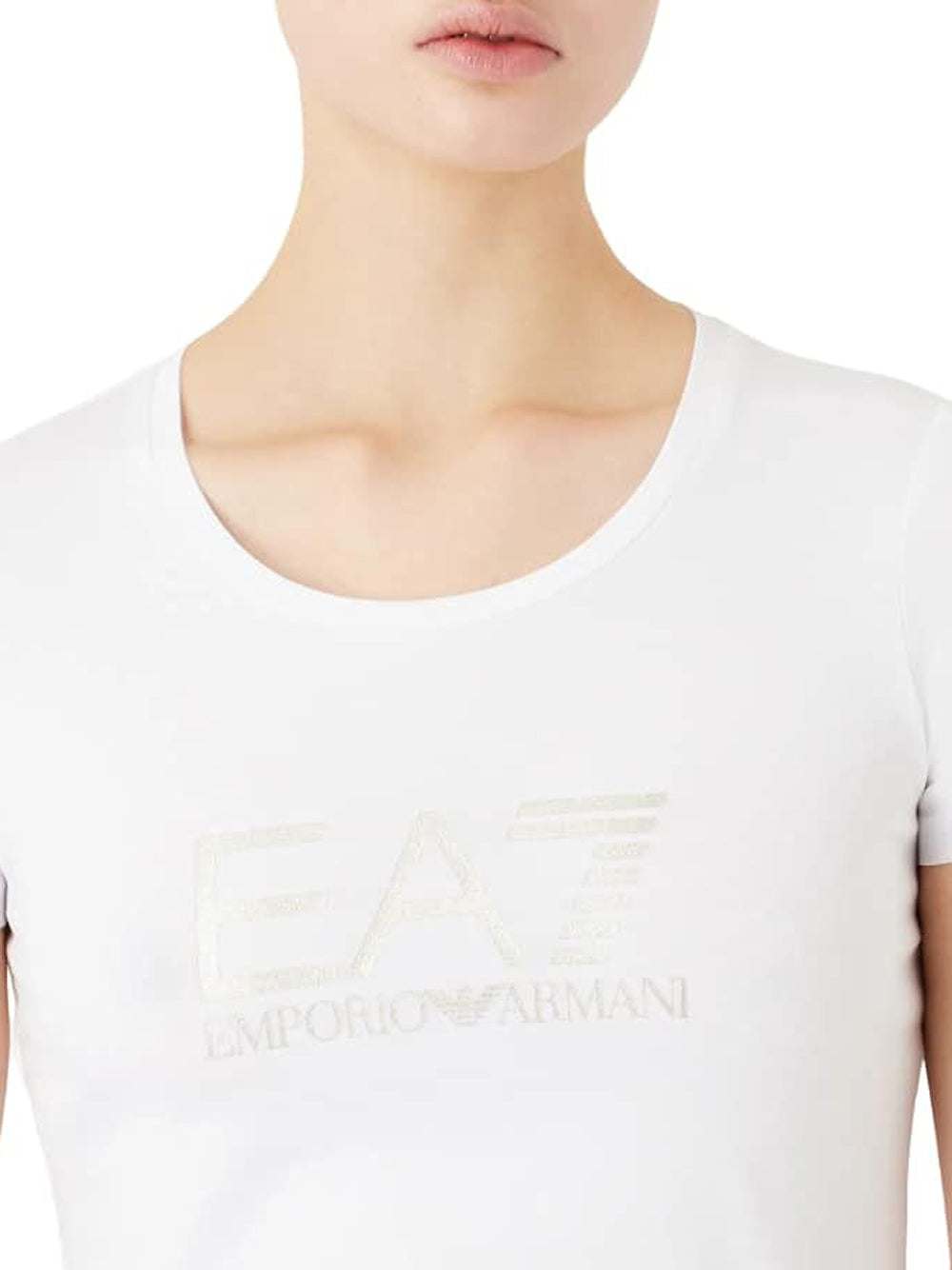 EA7 T-shirt da Donna - Bianco