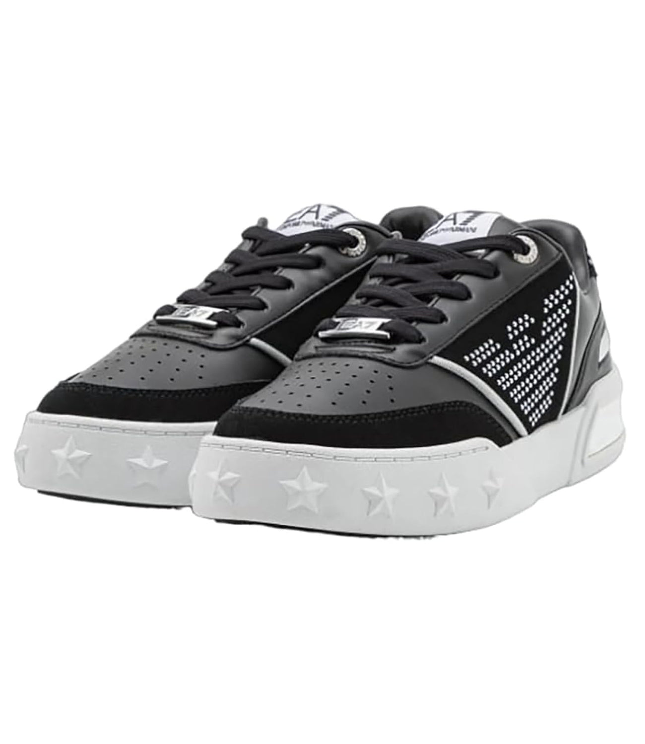 EA7 Emporio Armani Sneakers Donna Mod. X7X006 XK296 S902 Black Nero