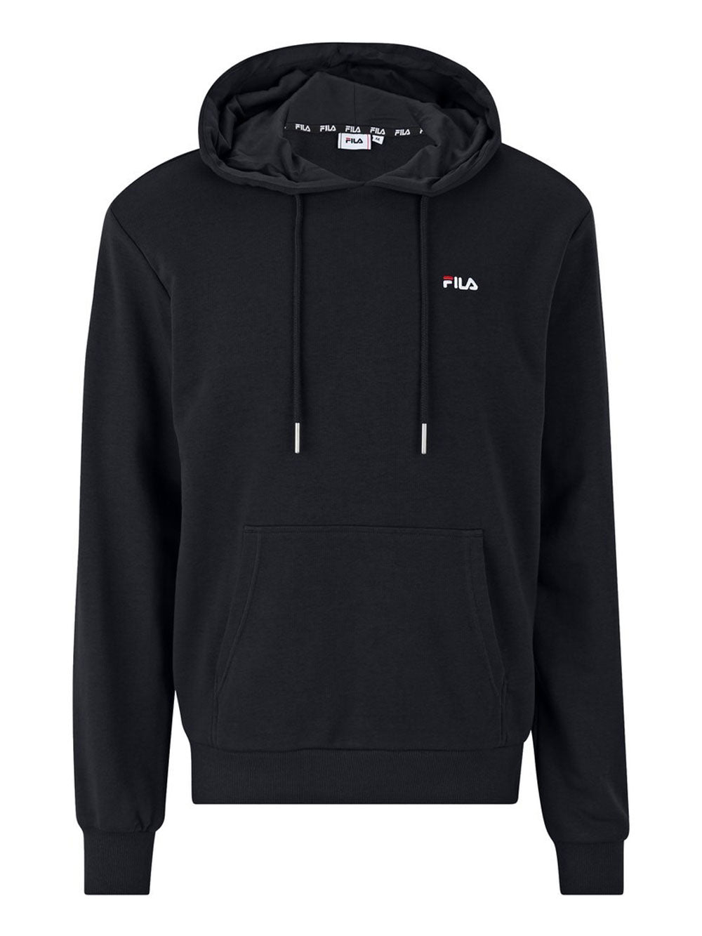 Fila Felpa Cappuccio Bengel Regular da Uomo - Nero