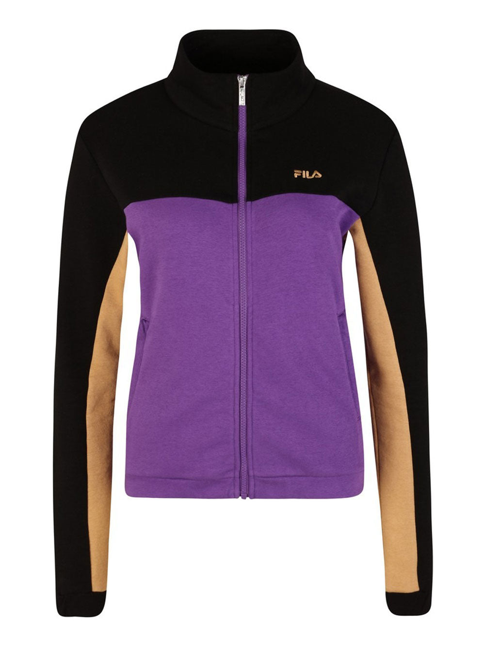 Fila Felpa Zip da Donna - Multicolore