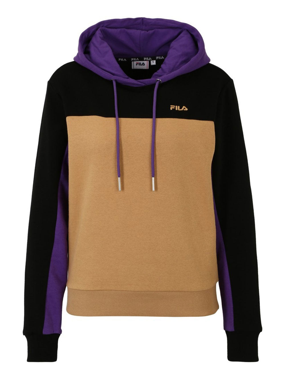 Fila Felpa Cappuccio Biebertal da Donna - Multicolore