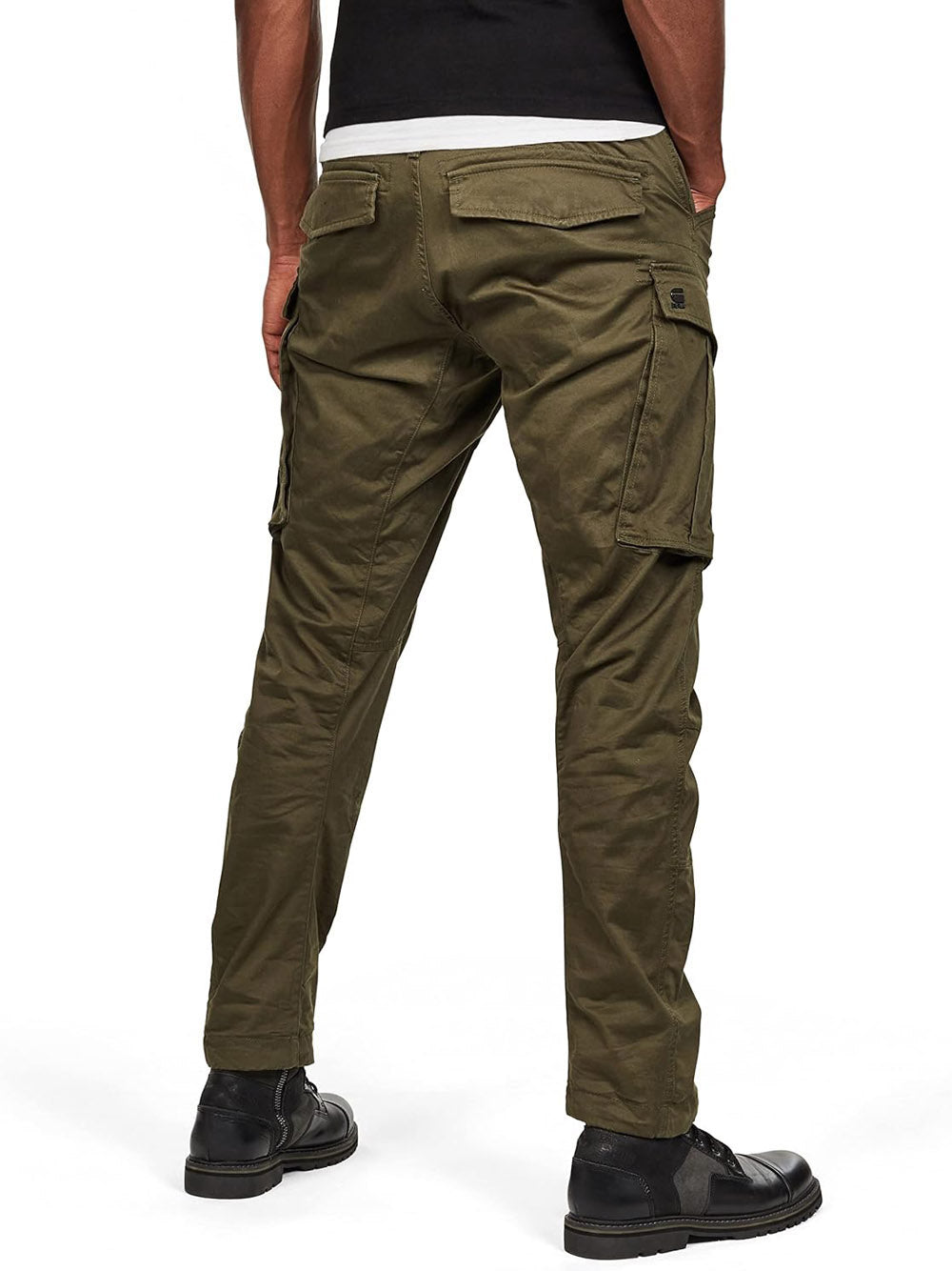 G-Star Pantalone Cargo Rovic Zip 3D da Uomo - Verde