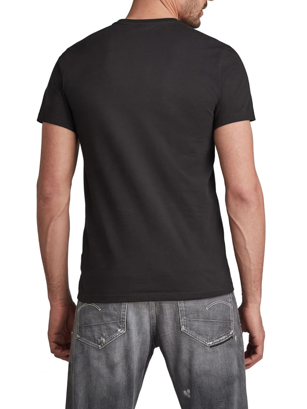 G-Star T-shirt Base-S da Uomo - Nero