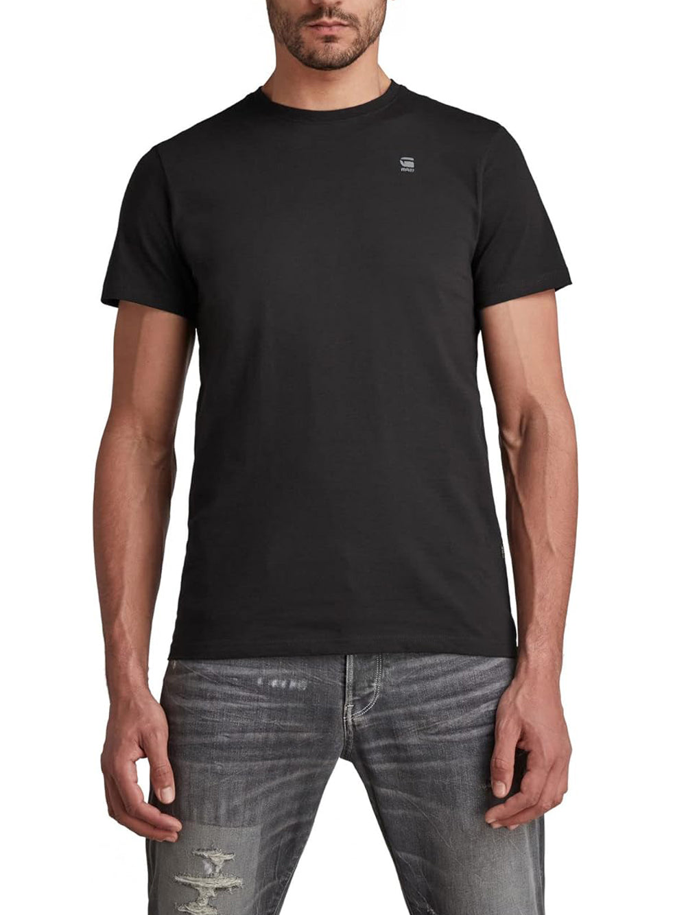 G-Star T-shirt Base-S da Uomo - Nero