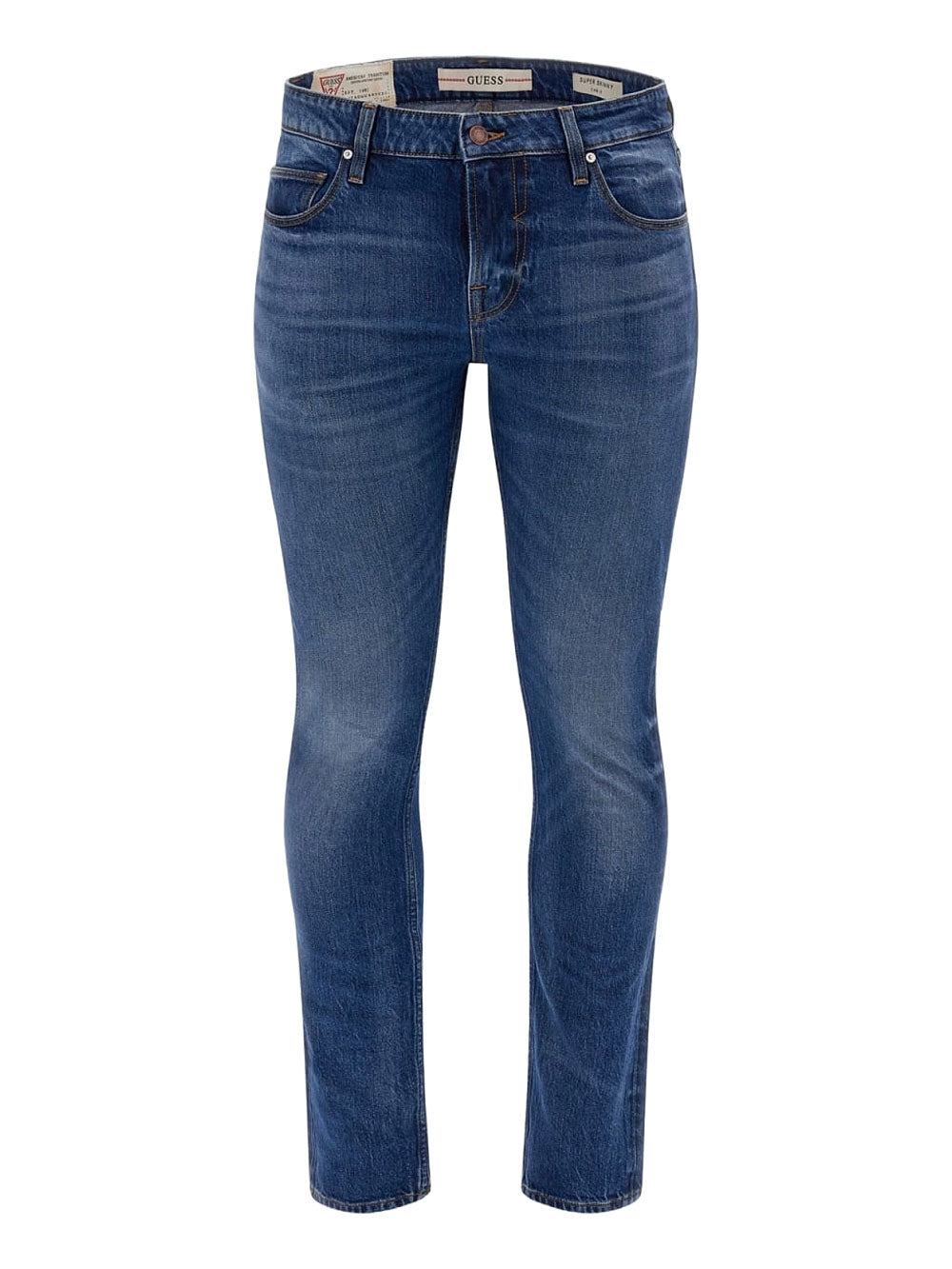 Guess Jeans Skinny Chris da Uomo - Denim