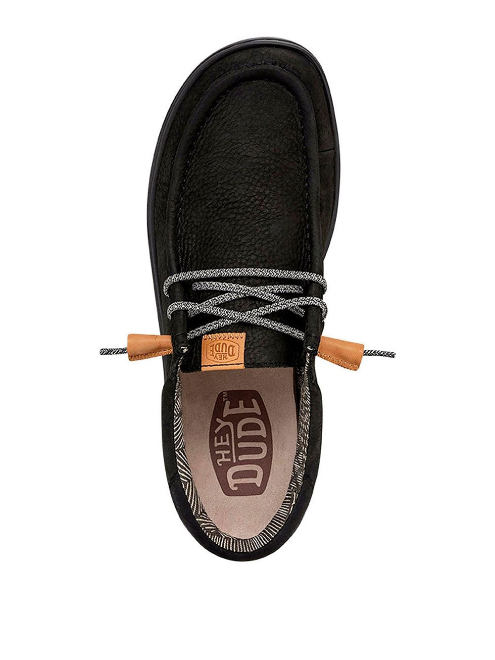 Hey Dude Slip On Wally Grip Unisex - Nero