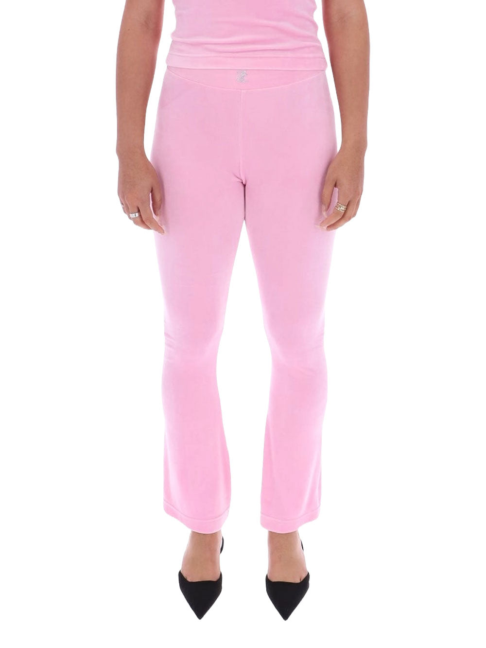 Juicy Couture Pantalone Tuta Freya Flare da Donna - Rosa