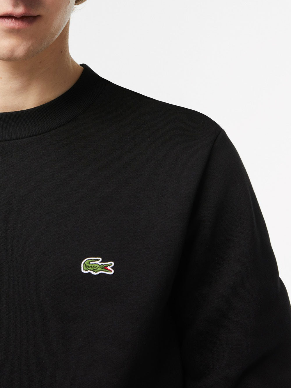 Lacoste Felpa da Uomo - Nero