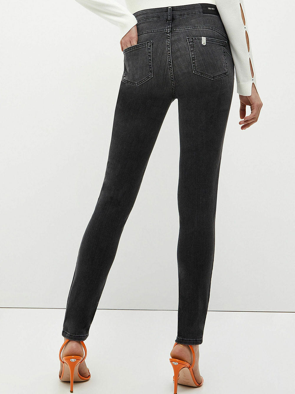 Liu Jo Jeans Skinny da Donna - Denim Nero