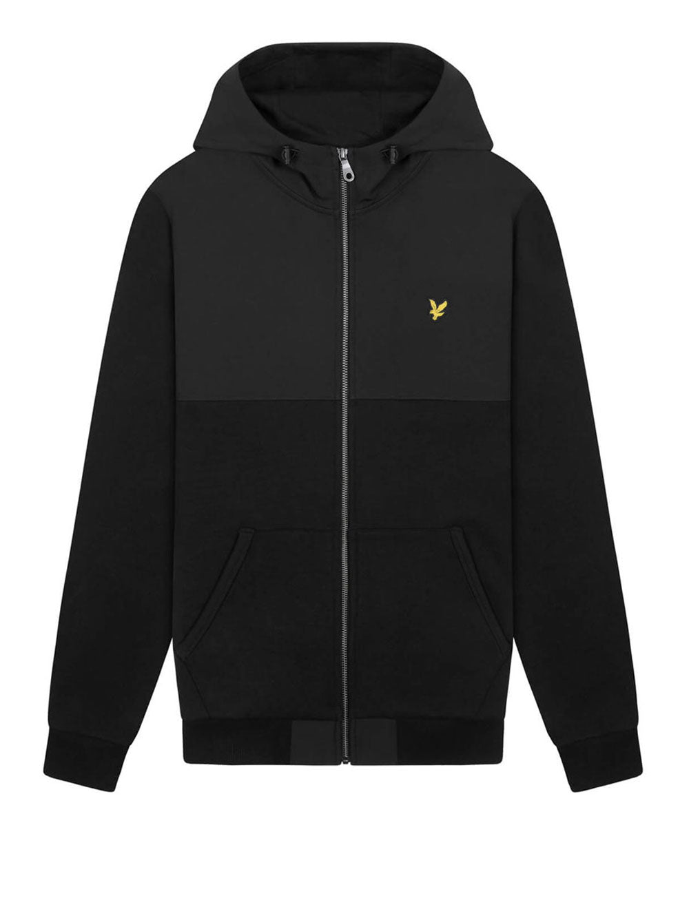 Lyle & Scott Felpa Zip Lyle &amp; Scott Softshell Jersey da Uomo - Nero