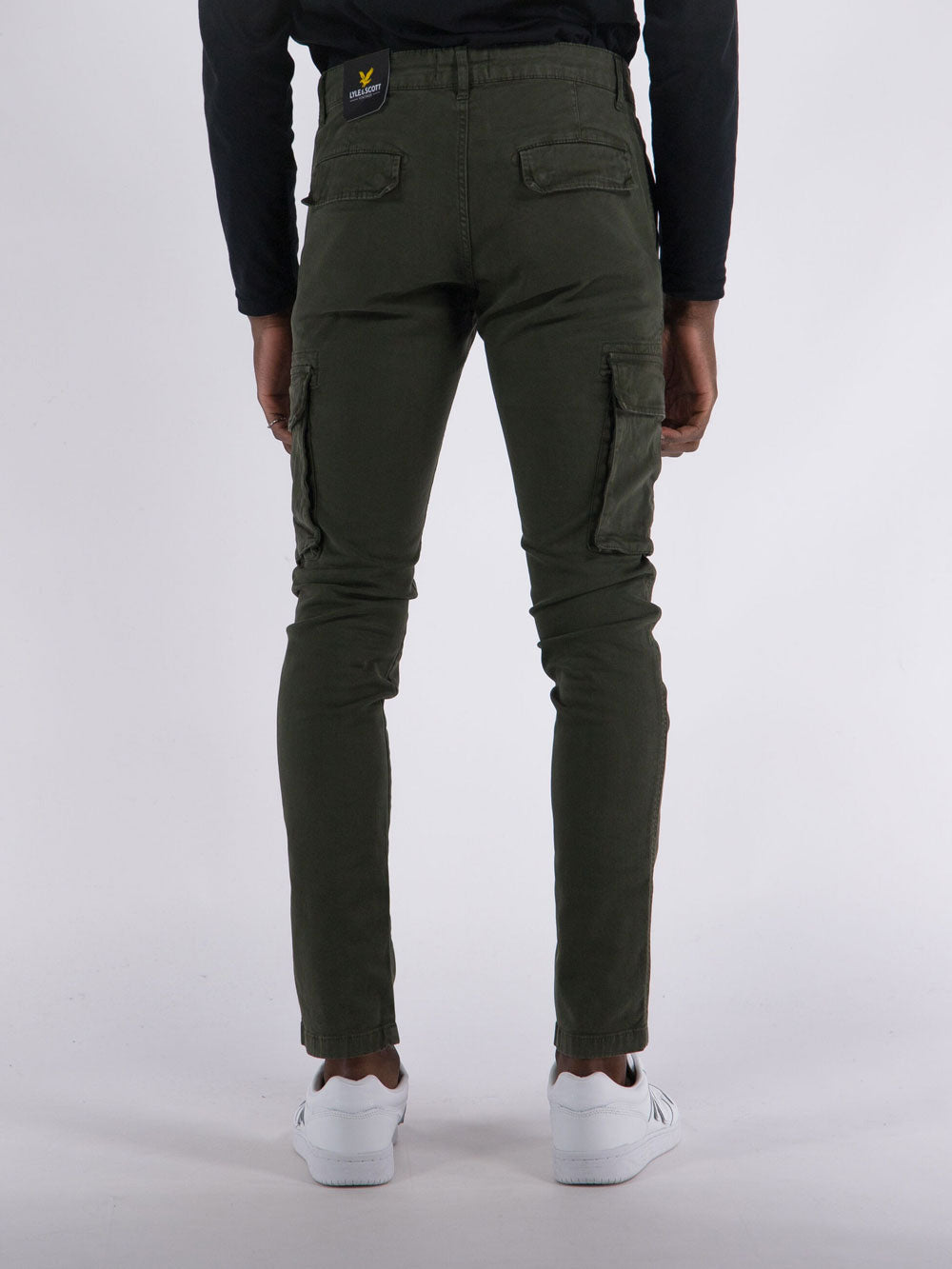 Lyle & Scott Pantalone Cargo Lyle &amp; Scott da Uomo - Verde