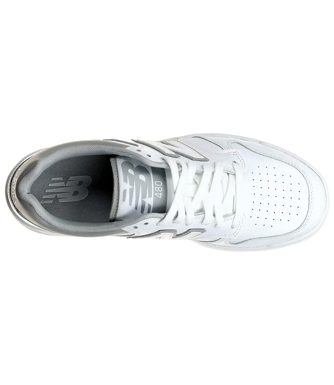 New Balance Sneakers Uomo Mod. BB480 LWN WHITE Bianco