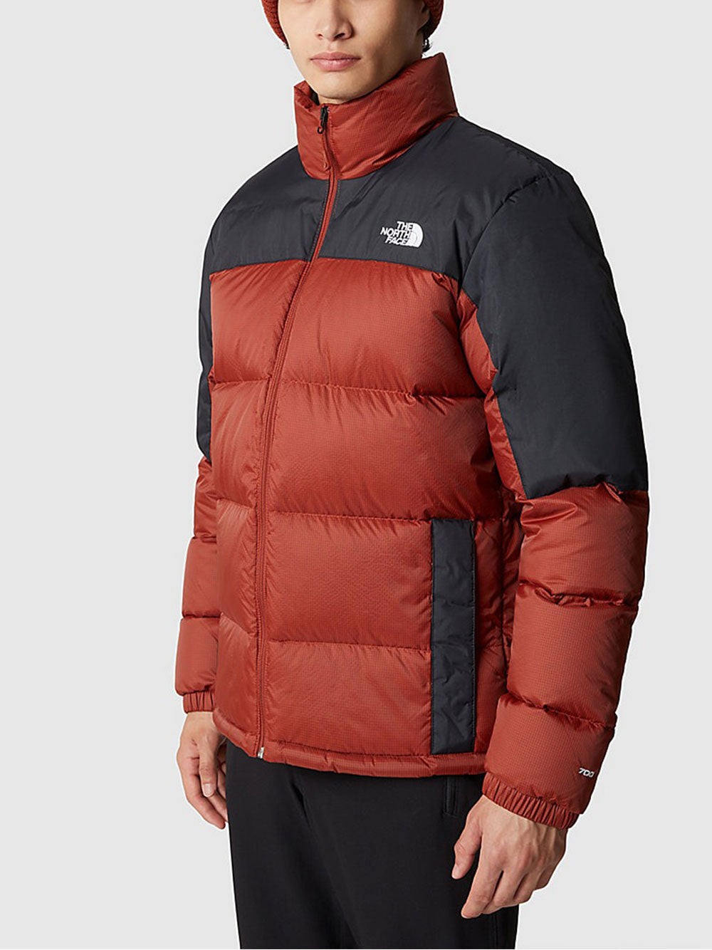 The North Face Piumino Diablo Down da Uomo - Marrone