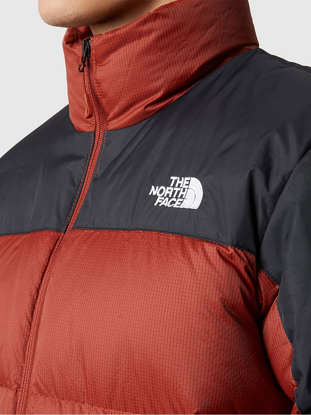 The North Face Piumino Diablo Down da Uomo - Marrone