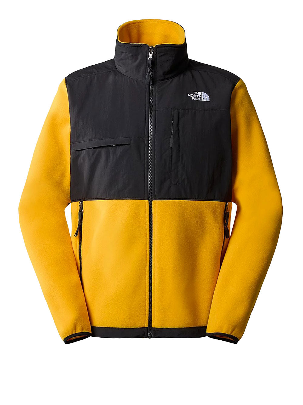 The North Face Felpa Zip Denali Jacket da Uomo - Giallo