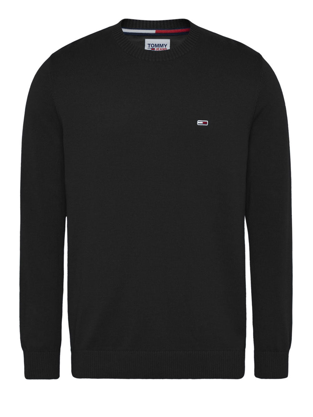 Tommy Hilfiger Pullover Essential Light da Uomo Nero