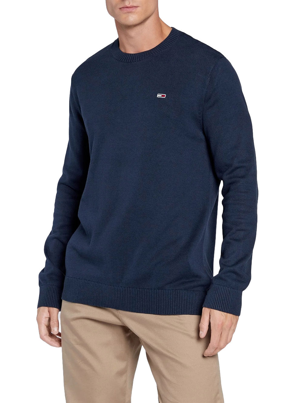 Tommy Hilfiger Pullover Essential Light da Uomo - Blu