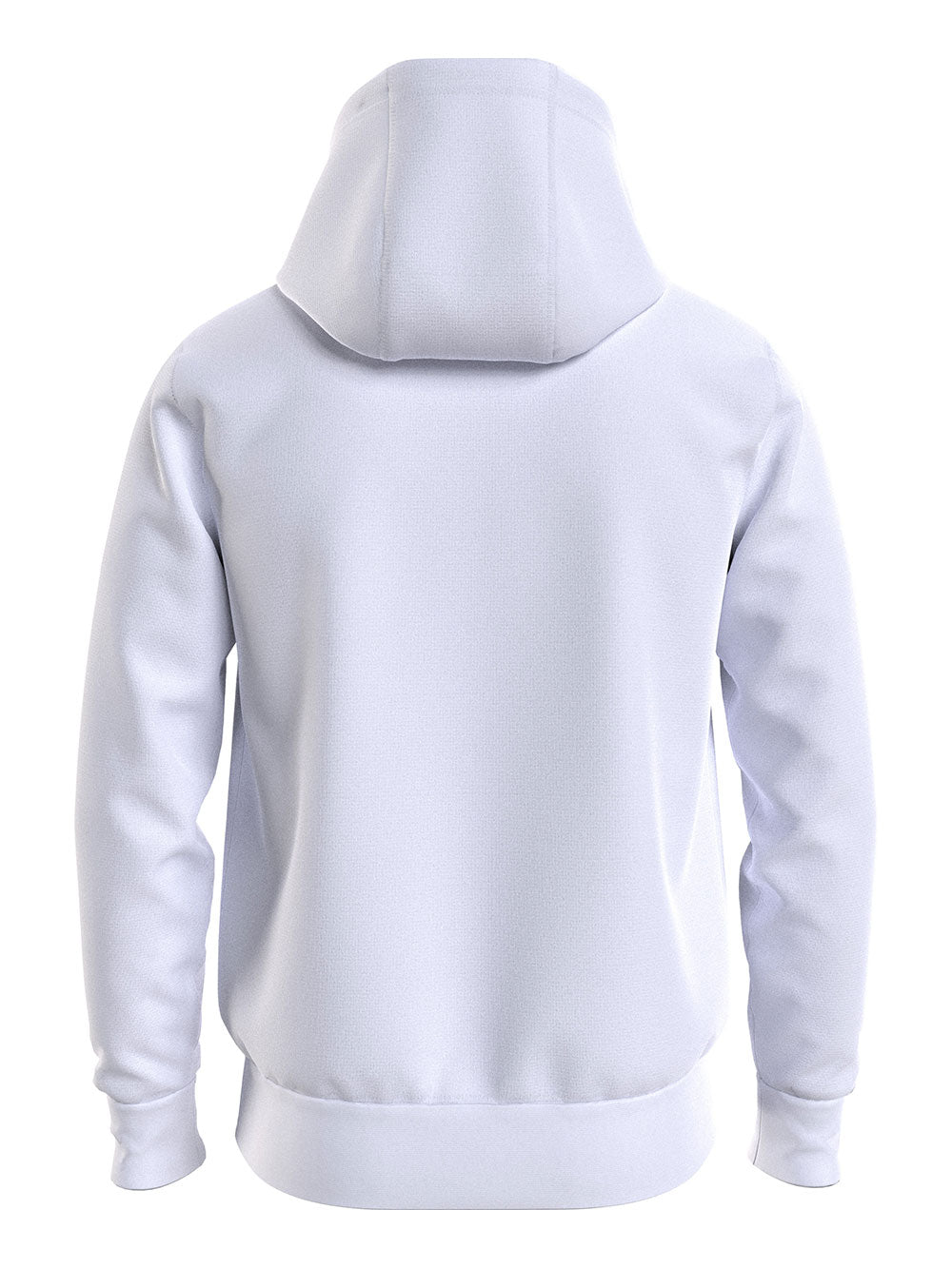 Tommy Hilfiger Felpa Cappuccio Logo Hoody da Uomo - Bianco