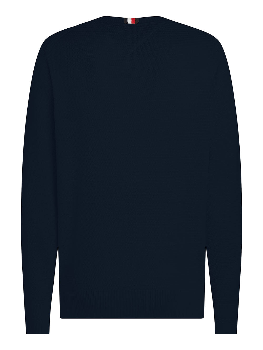 Tommy Hilfiger Pullover Interlaced Structure da Uomo - Blu