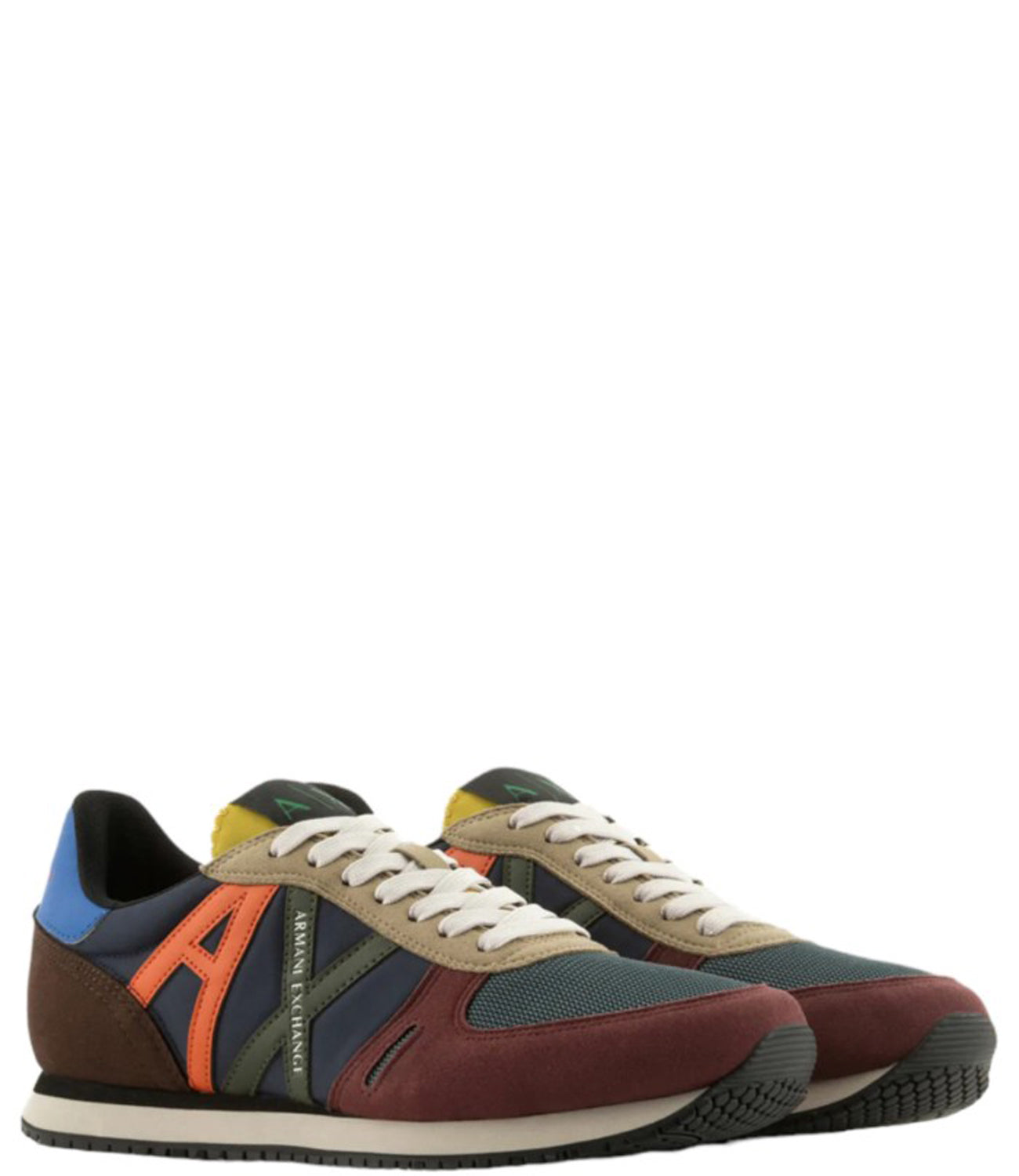 A|X Armani Exchange Sneakers Uomo Mod. XUX017 XCC68 T153 Multicolor Multicolore