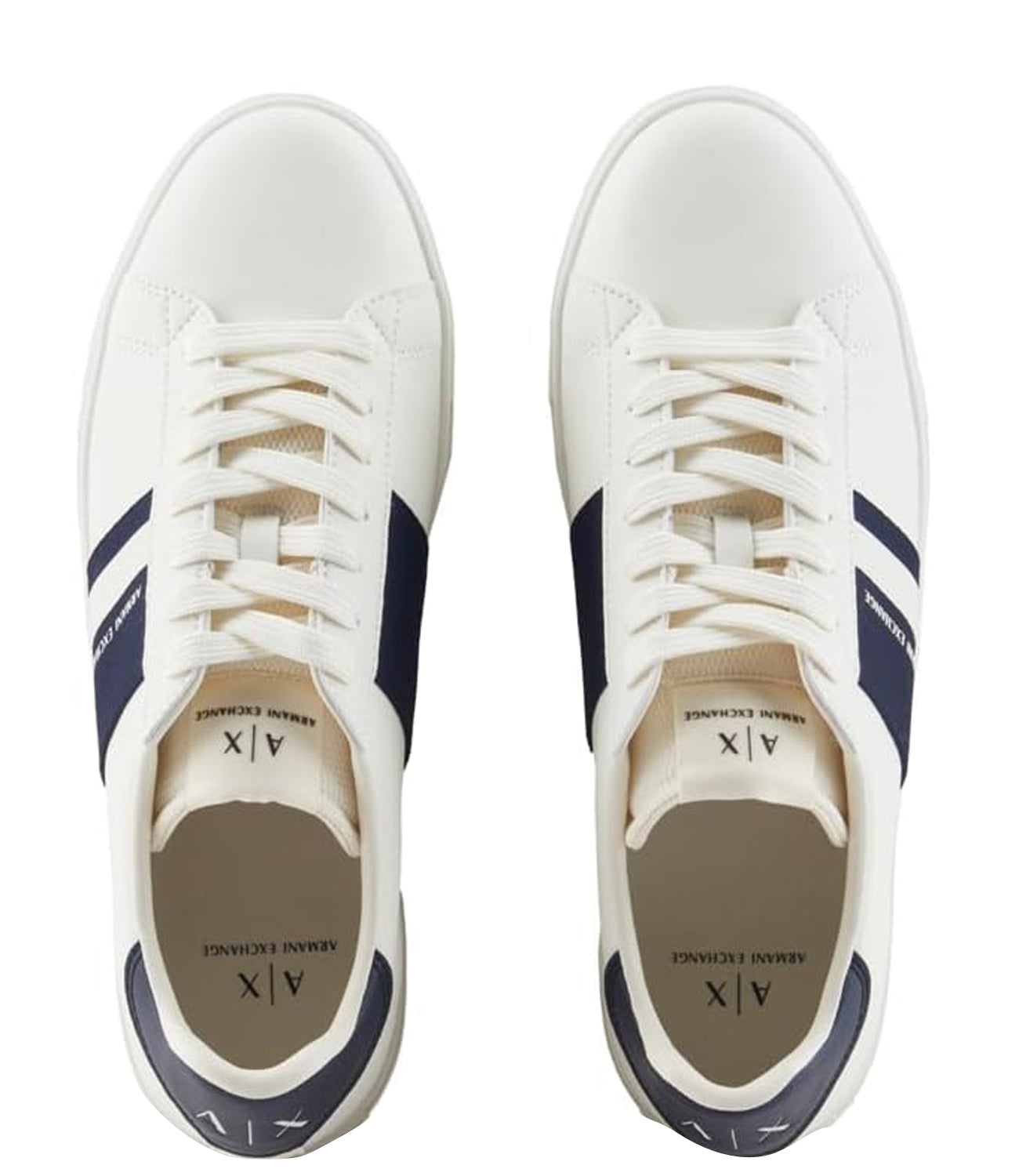 A|X Armani Exchange Sneakers Uomo Mod. XUX173 XV666 N481 WHITE Bianco