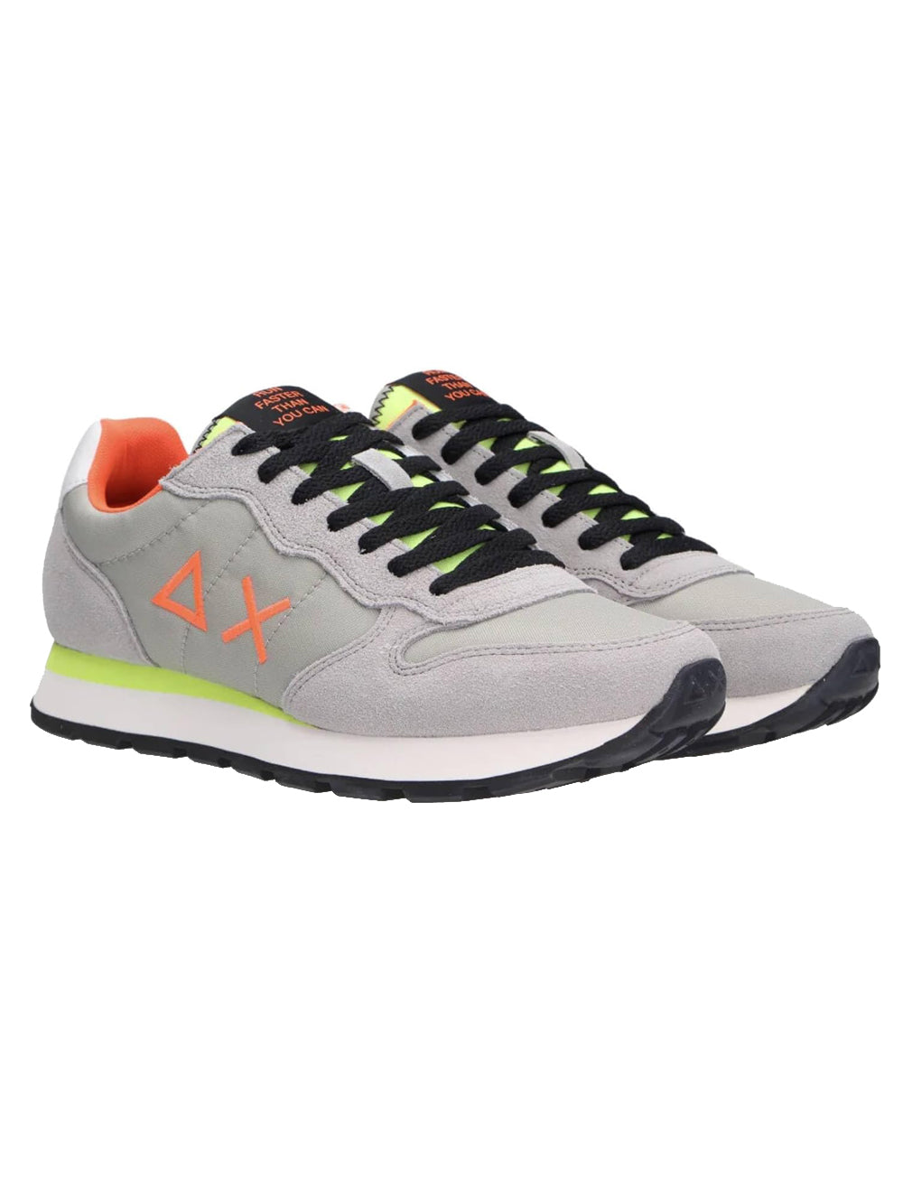 Sun68 Sneakers Uomo Mod. CPZ34102 TOM FLUO 06 Grigio