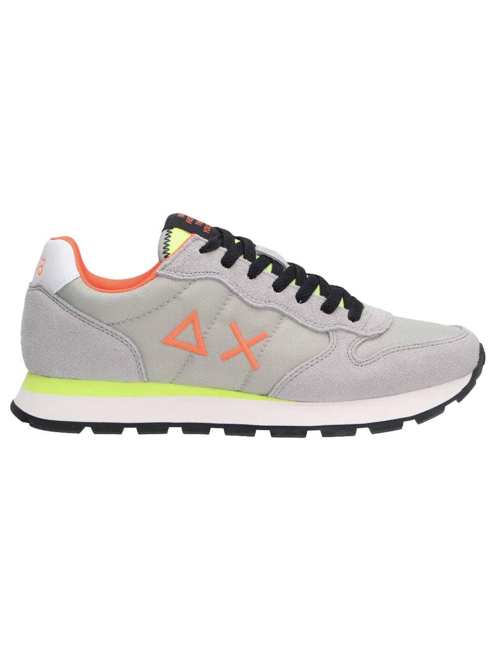 Sun68 Sneakers Uomo Mod. CPZ34102 TOM FLUO 06 Grigio