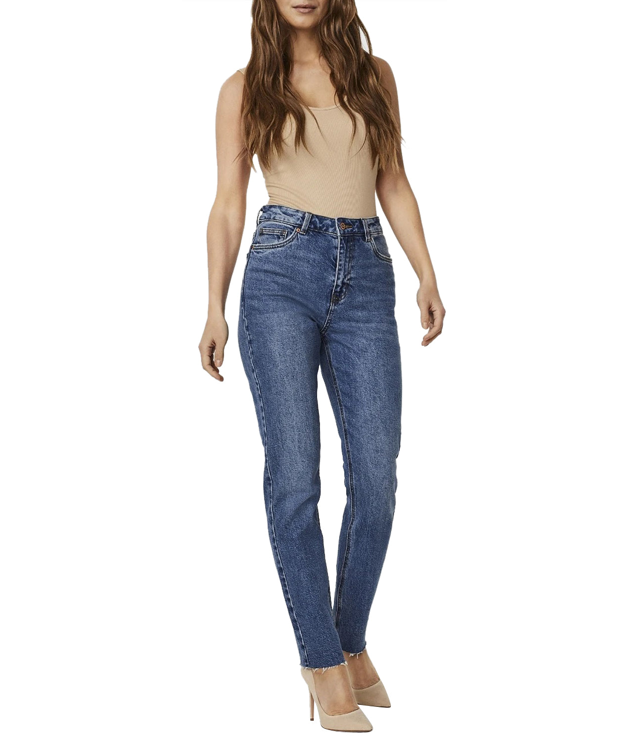 Vero Moda Jeans straight fit Blu