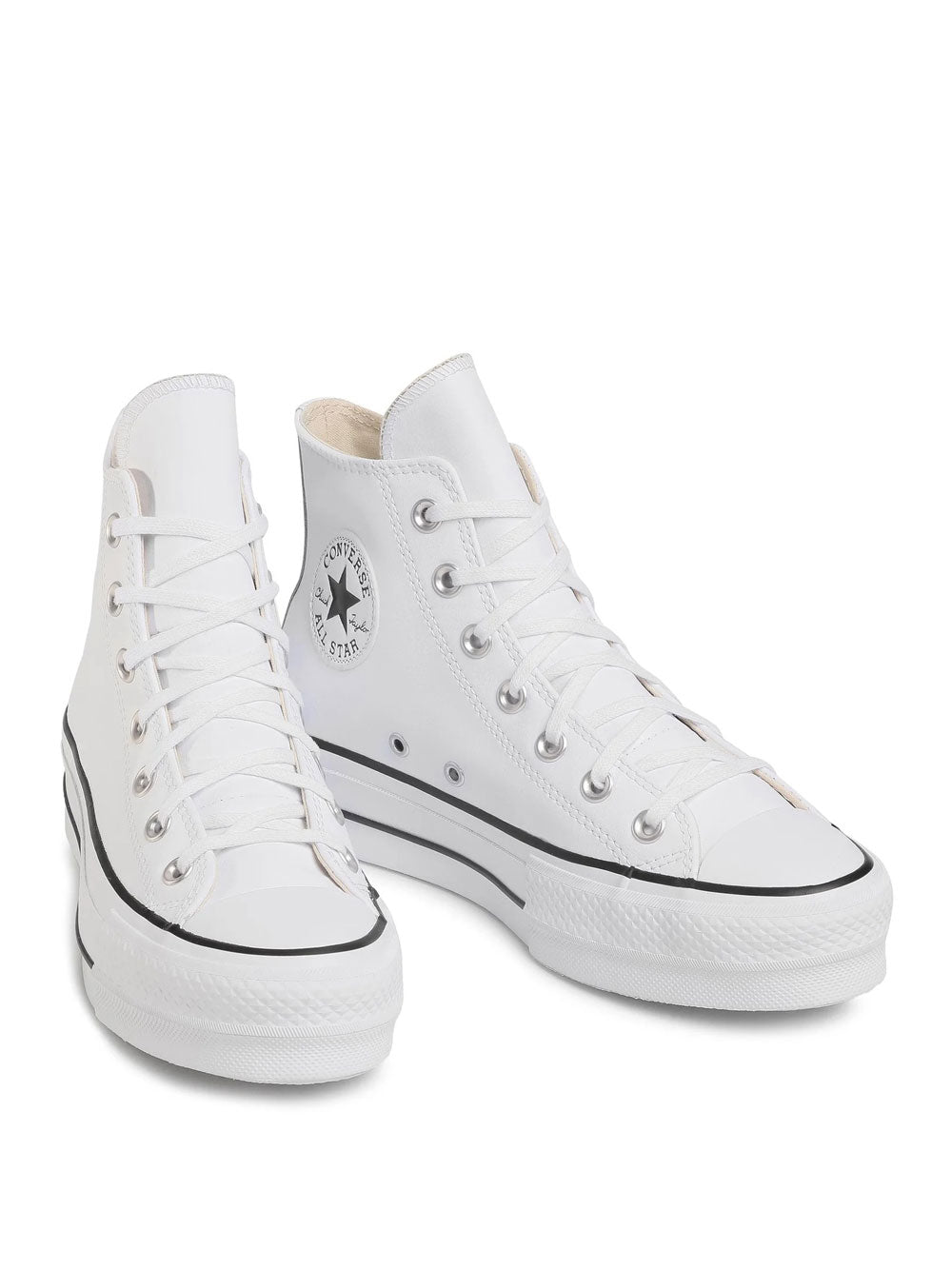 Sneakers Converse Ctas Lift Hi da Donna - Bianco